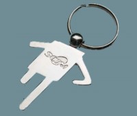 Schlüsselanhänger, Hundemarke, Schlüsselanhänger, Schlüsseltaster, Flaschenöffner, Korkenzieher, Auto-Logo, Metall-Öffner, Schlüssel Schnalle