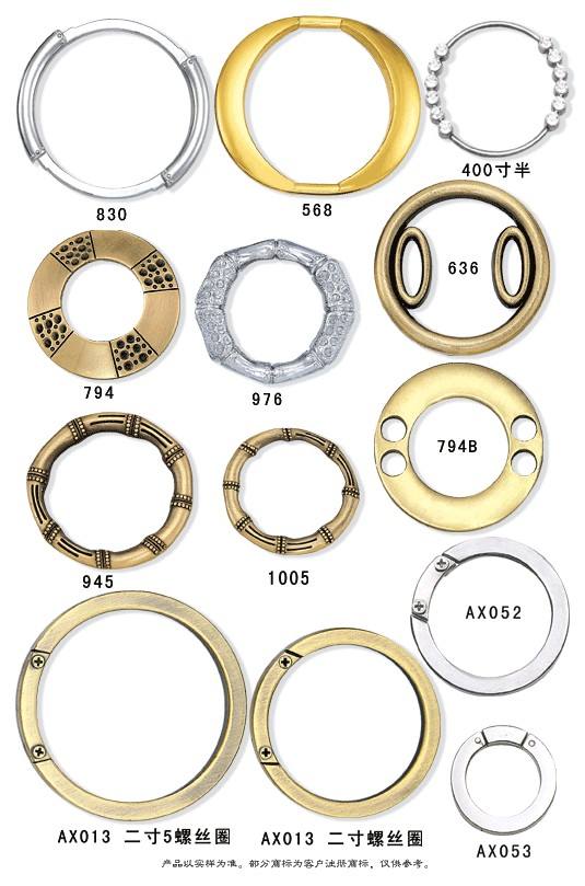 d fibbia, fibbia quadrata, d anello, o ring, anello quadrato, anello del rhinestone, anello di metallo, l'anello della lega, o fibbia